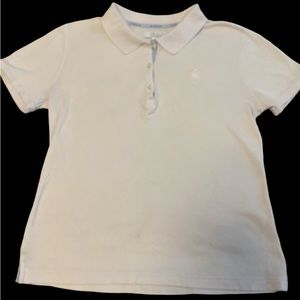 Woman’s white Liz Claiborne polo shirt